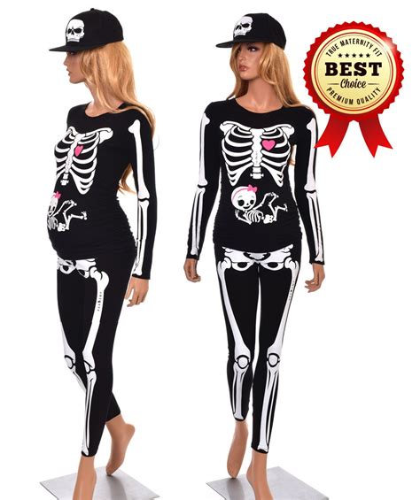 halloween outfit skeleton|pregnant skeleton halloween costume.